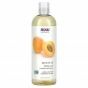 Aprikosenkernöl – 473 ml – 100 % Reines Kaltgepresstes Öl für Haut und Haar - NOW Foods