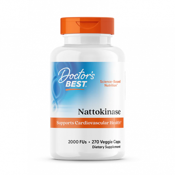 Doctor's Best Nattokinase, 2,000 FUs, 270 Veggie Caps