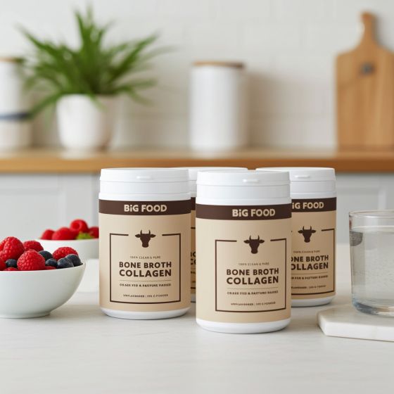 Bone Broth Collagen Classic – 4x300 g - Big Food