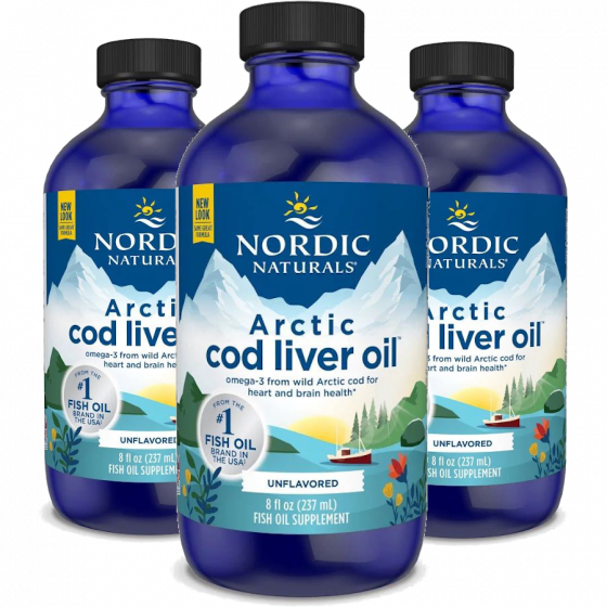 Nordic Naturals - Arctic Cod Liver Oil - Unflavored - 237 ml