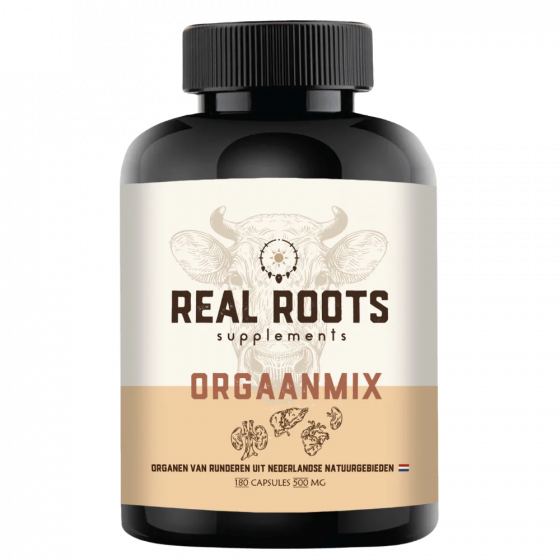 Real Roots - Orgaanmix - 180 Capsules - 500mg 