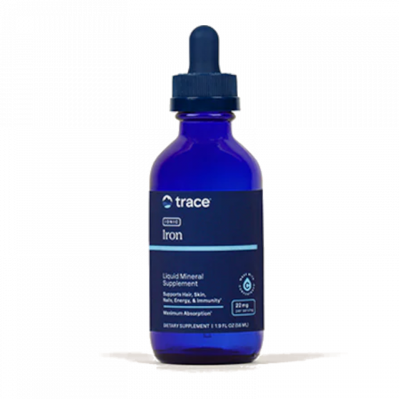 Trace Minerals - Ionic Iron (ijzer) - 22mg - 56 ml.