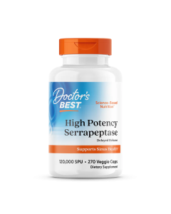 Doctor's Best - Serrapeptase - 120.000 SPU – 270 capsules