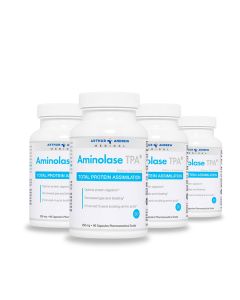 Arthur Andrew - Aminolase - 4 x 90 caps - 3+1 GRATIS - Voordeelpakket Aanbieding