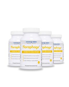 Arthur Andrew - Floraphage - 4 x 90 caps - 3+1 GRATIS - Voordeelpakket Aanbieding