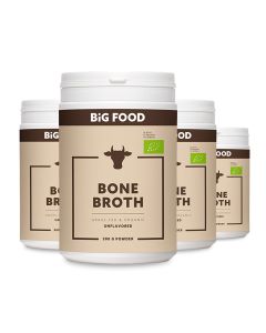 Big Food - Beef Bone Broth - 300 gram (4 jars bundle)
