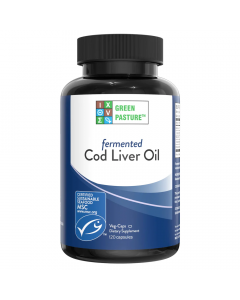 Green Pasture – Gefermenteerde Levertraan – 120 Capsules