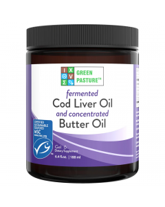 Neutral – Fermentierter Lebertran / Butteröl – 188 ml  - Green Pasture