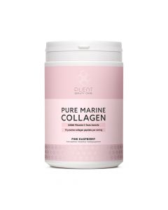 8719689933906  Plent Pure Marine Collagen +C Pink Raspberry powder container (300 g)