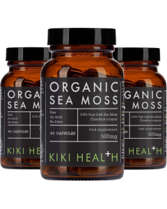 KiKi Health - Irish Sea Moss - Bio – 3 x 90 Vegicaps