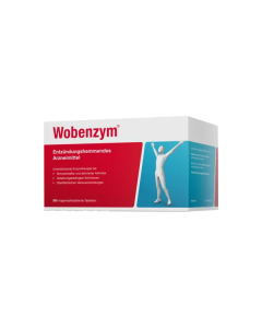 Wobenzym® enzymensupplement - met bromelaïne, trypsine & rutine – 360 tabletten