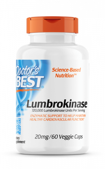 753950001817-LUMBROKINASE 20MG doctors best